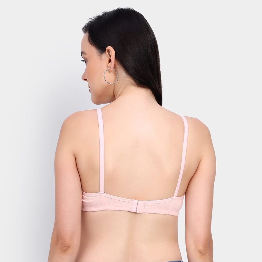 Ladies' Non-Padded Bra, Light Pink, large image number null